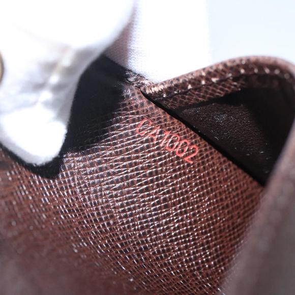 LOUIS VUITTON Damier Ebene Agenda PM Day Planner Cover R20700 LV Auth ac3544 - Picture 12 of 16